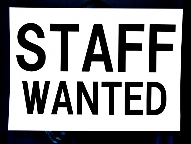 STAFF WANTED!!